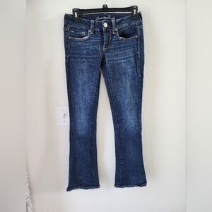 American Eagle Y2k Super Ultra Low Rise Size 00-0 Short  With Flair